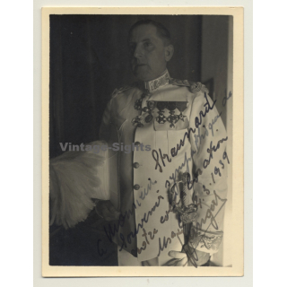 René Straunard ? Vet - Polo - Belgian Uniform (Vintage Photo 1939)