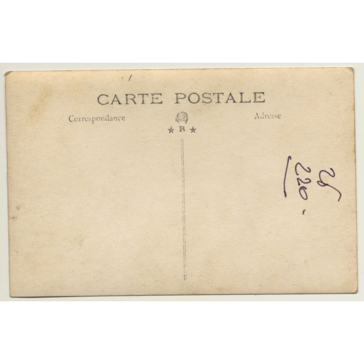 4 Belgian Award Winners / Sport? - Work? Cigarettes (Vintage RPPC ~1920s)