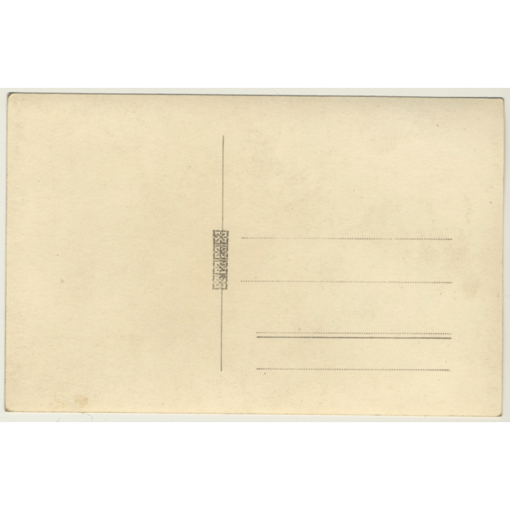 2 Cows & Calf On Pasture / Horns - Cattle (Vintage RPPC)