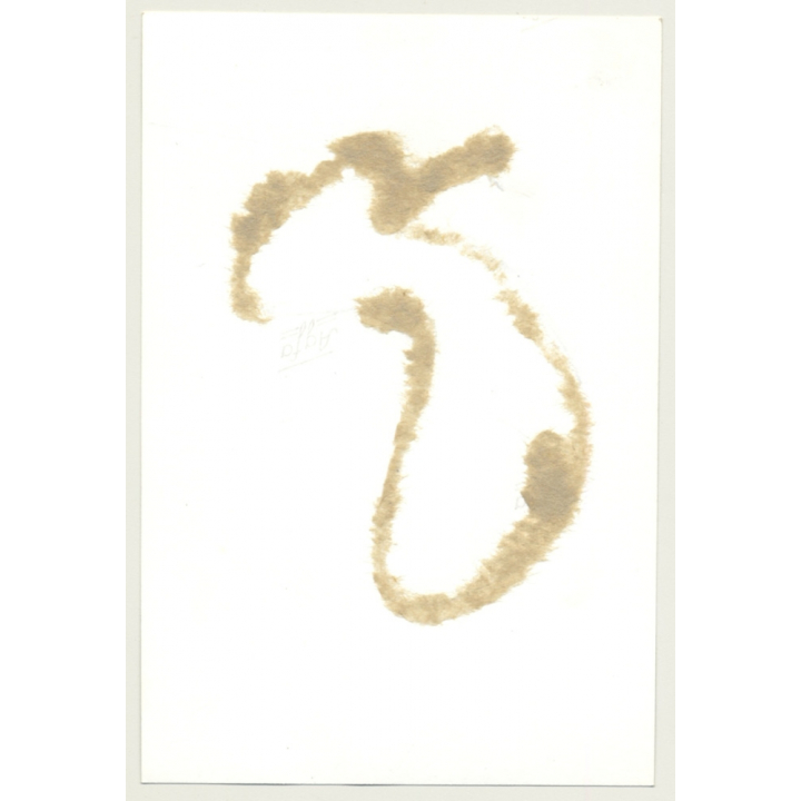 Pretty Blonde In Leather Fetish Suit *2 / Straight Jacket (Vintage Photo GDR ~ 1960s)