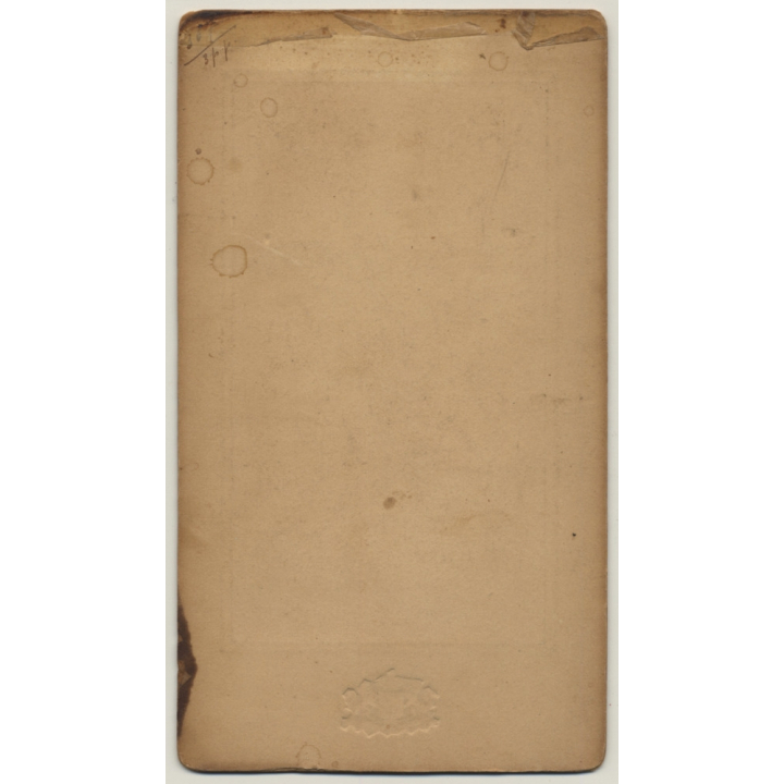 Gustave Narcisse: Portrait Of Unidentified Woman (Vintage Cabinet Card ~1890s/1900s)