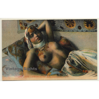 Levy & Fils - Scènes Et Types: La Siesta / Semi Nude - Ethnic (Vintage PC ~1900s/1910s)
