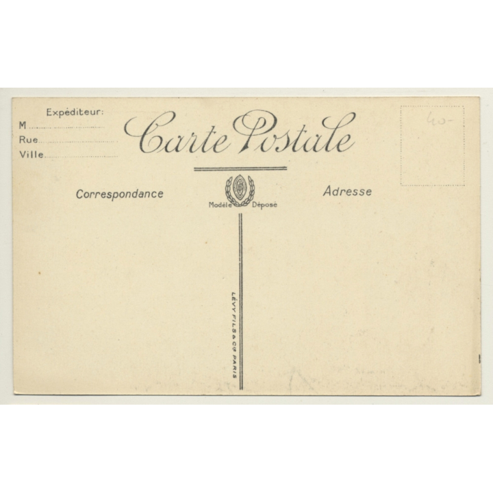 Levy & Fils - Scènes Et Types: La Siesta / Semi Nude - Ethnic (Vintage PC ~1900s/1910s)