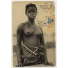 Collection Fortier: Jeune Femme De La Côte De Kroo / Semi Nude - Ethnic (Vintage PC ~1910s)