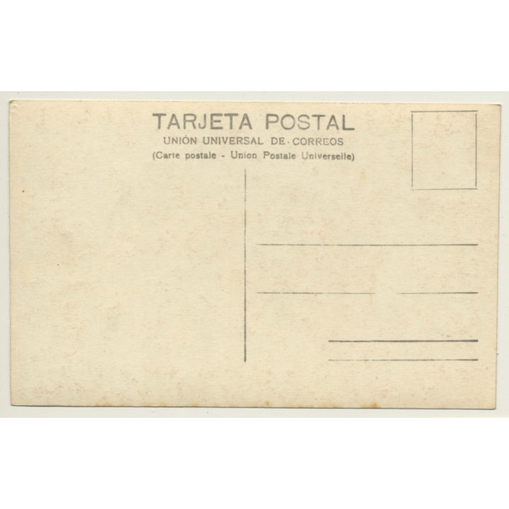 Tetuan / Morocco: Calle Sidi Ali Ben - Mosque - Raisun (Vintage RPPC  ~1920s/1930s)