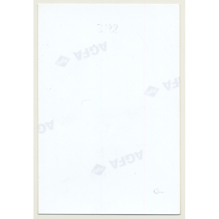 Tall Exotic Semi Nude Stretches Out On Bed / Long Legs (Vintage Photo Germany 1990s)