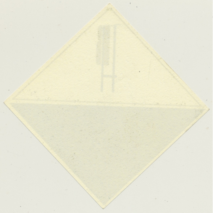 Bruxelles / Belgium: Brussels Hilton (Vintage Luggage Label)