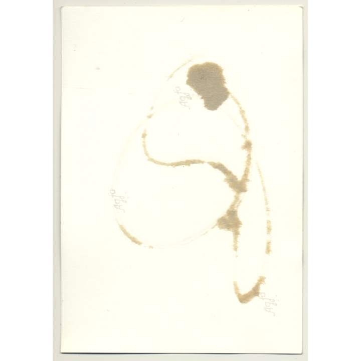 Mature Woman In Fetish Corset *3 / Ponytail - BDSM (Vintage Photo GDR ~ 1960s)