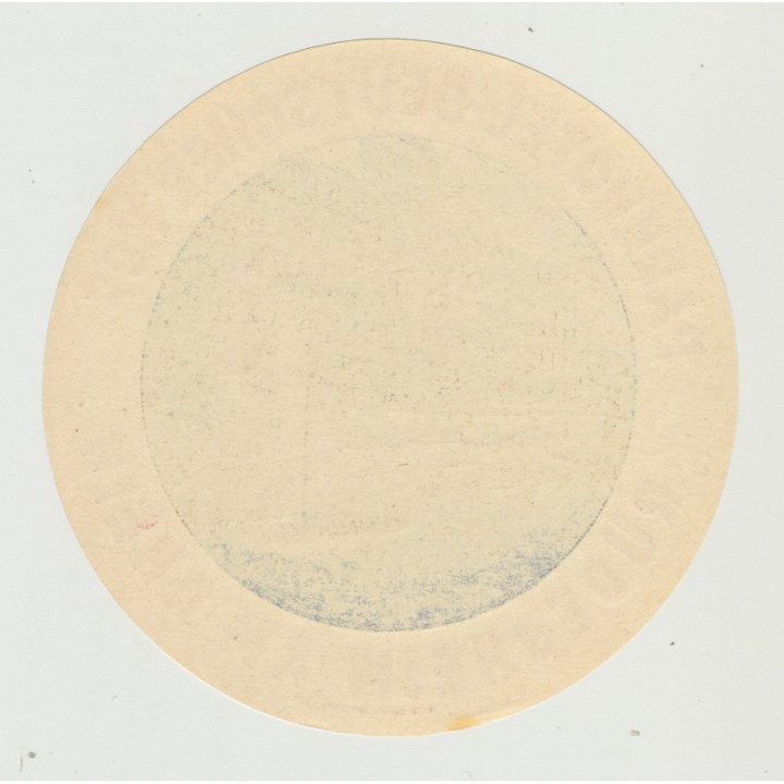 Parkhotel Deutscher Hof - Rüdesheim Am Rhein / Germany (Vintage Luggage Label)