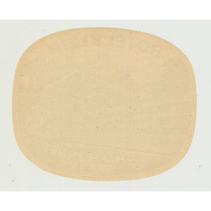 Hotel Klein - Bad Honnef Am Rhein / Germany (Vintage Luggage Label)