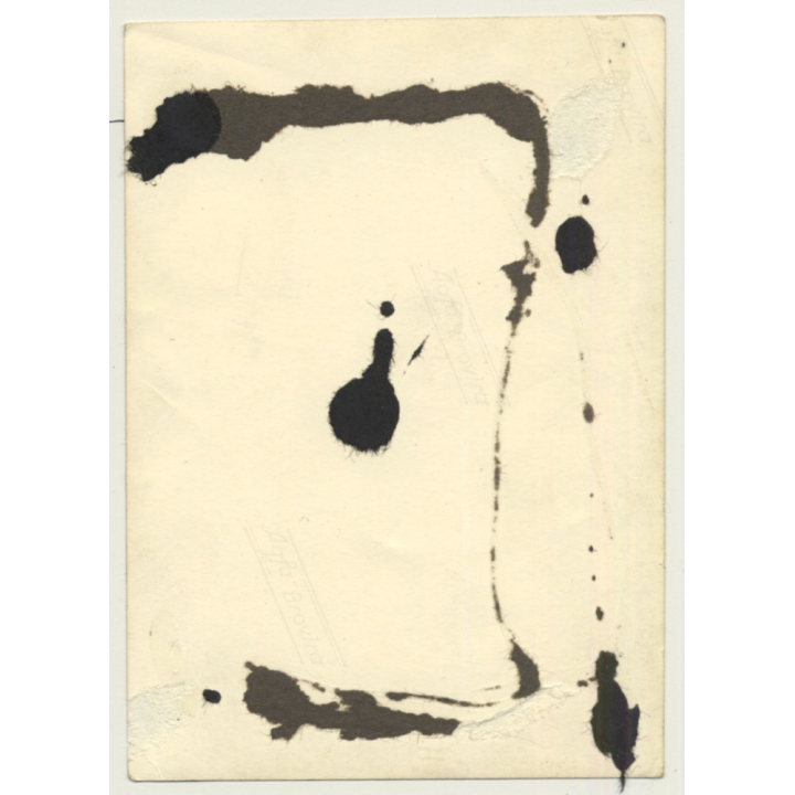 Slim Natural Nude Beauty *4 / Rear View - Legs (Vintage Photo Germany ~1950s)