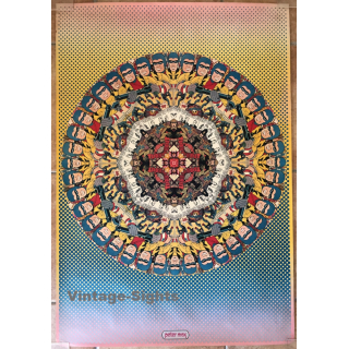 Peter Max: Captain Midnight (Vintage A1 Psychedelic Poster 1960s/1970s)