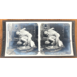 Paris: Le Baiser Luxembourg / Rodin Museum (Vintage Stereo Photo ~ 1900-1920)