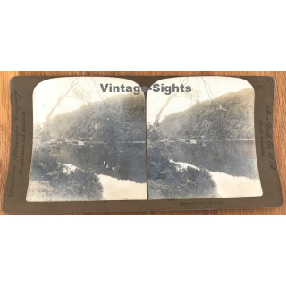 Scotland: Katrine's Lake / R.Y. Young (Vintage Stereo Photo 1897)