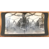 London / UK: Coronation Decorations St. James St. / Royals (Vintage Stereo Photo 1903)