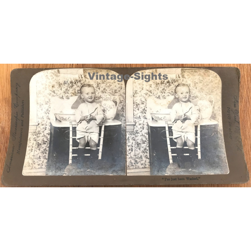 I've Just Been Washed / Baby Boy (Vintage Stereo ~ 1900s)