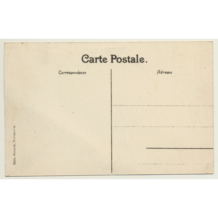 Musée Du Congo / Tervueren: Salle De Textiles (Vintage PC ~1910s)