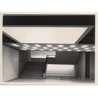 Bruxelles: Musées Royaux Des Beaux Arts De Belgique *2 / Niveau -2 Architecture (Vintage Press Photo 1984)