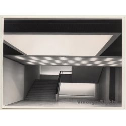 Bruxelles: Musées Royaux Des Beaux Arts De Belgique *2 / Niveau -2 Architecture (Vintage Press Photo 1984)