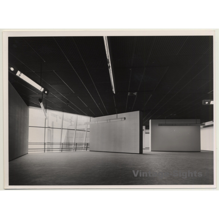 Bruxelles: Musées Royaux Des Beaux Arts De Belgique *3 / Niveau -4 Architecture (Vintage Press Photo 1984)