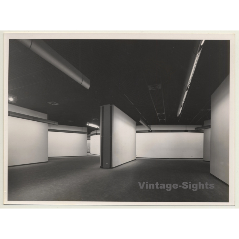 Bruxelles: Musées Royaux Des Beaux Arts De Belgique *11 / Niveau -8 Architecture (Vintage Press Photo 1984)