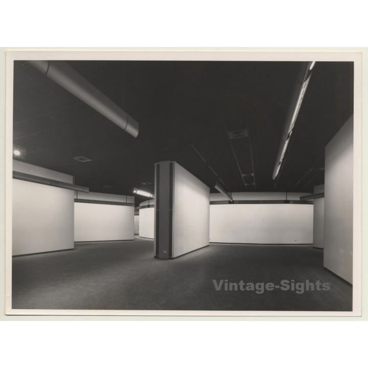 Bruxelles: Musées Royaux Des Beaux Arts De Belgique *11 / Niveau -8 Architecture (Vintage Press Photo 1984)