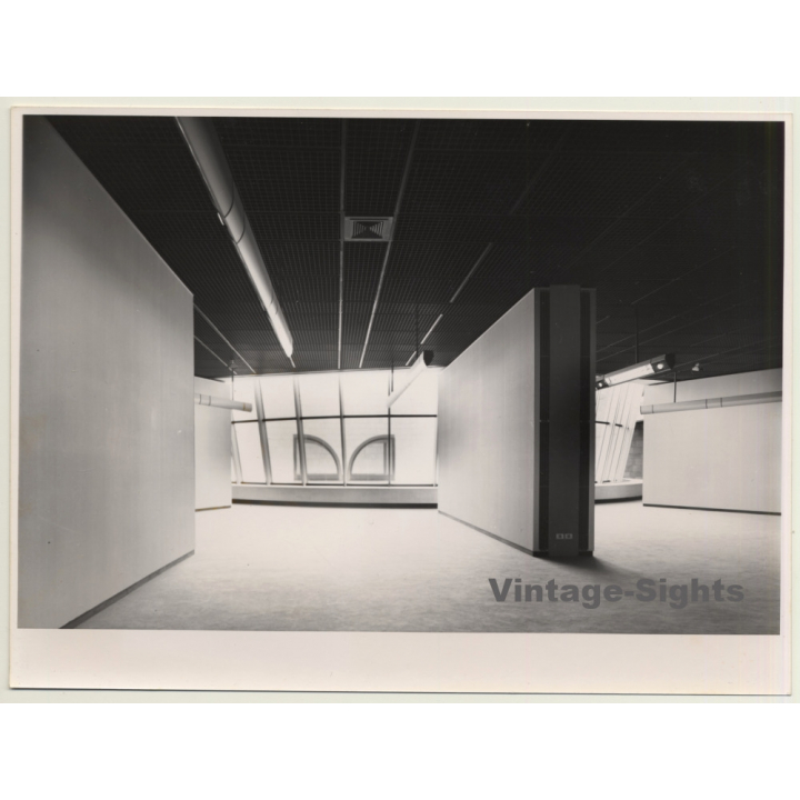 Bruxelles: Musées Royaux Des Beaux Arts De Belgique *12 / Niveau -6 Architecture (Vintage Press Photo 1984)