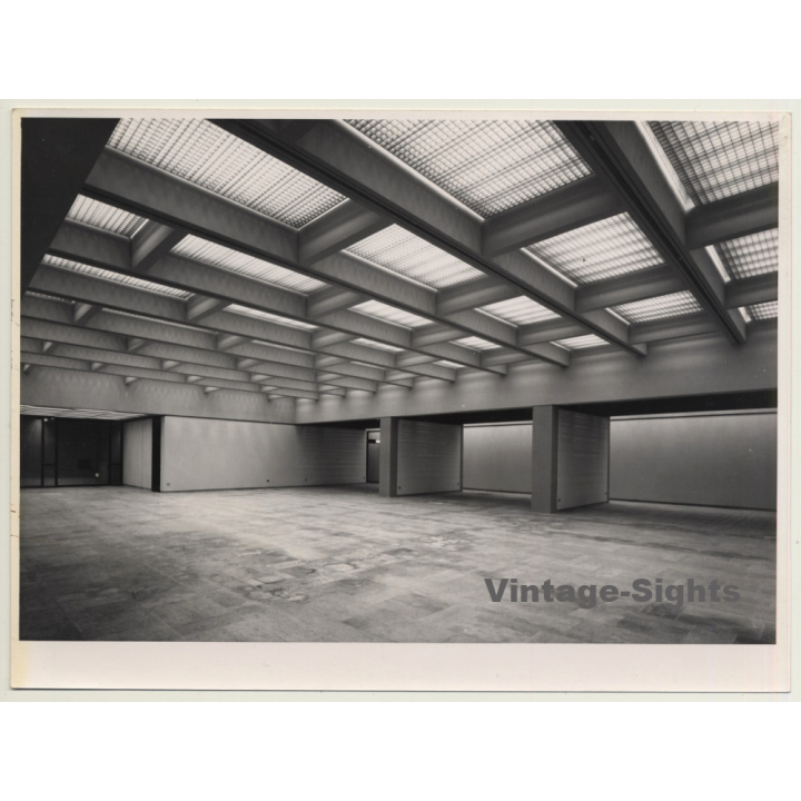 Bruxelles: Musées Royaux Des Beaux Arts De Belgique *13 / Niveau -2 Architecture (Vintage Press Photo 1984)