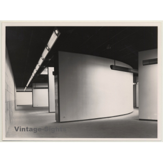 Bruxelles: Musées Royaux Des Beaux Arts De Belgique *4 / Niveau -8 Architecture (Vintage Press Photo 1984)