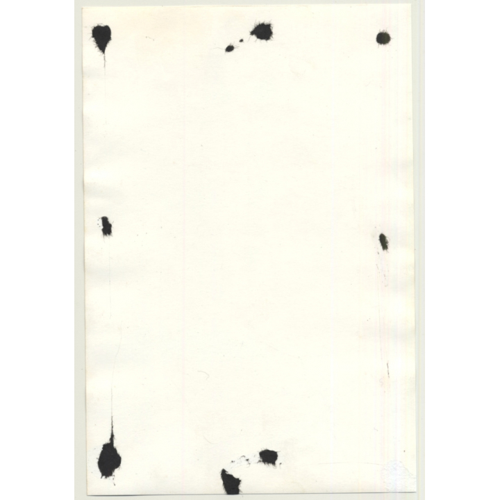 Natural Pretty Brunette Nude In Wicker Chair *3 / Feet (Vintage Photo Germany ~ 1960s)