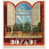 Bozart - Abiti E Gioielli Fantasia / Italian Fashion Label (Vintage Sticker 1970s/1980s)