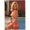 Nude Showgirl Helen / Pin-Up Akt-Studio X (Vintage PC Berlin 1960s)