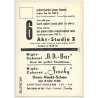Nude Showgirl Blanche / Pin-Up Akt-Studio X (Vintage PC Berlin 1960s)
