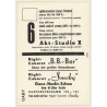 Nude Showgirl Gaby / Pin-Up Akt-Studio X (Vintage PC Berlin 1960s)