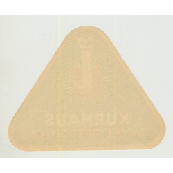 Kurhaus - Bad Lippspringe / Germany (Vintage Luggage Label LARGE)