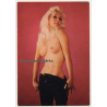 Nude Showgirl Angèle / Pin-Up Akt-Studio X (Vintage PC Berlin 1960s)
