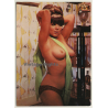 Nude Showgirl Uta / Pin-Up Akt-Studio X (Vintage PC Berlin 1960s)