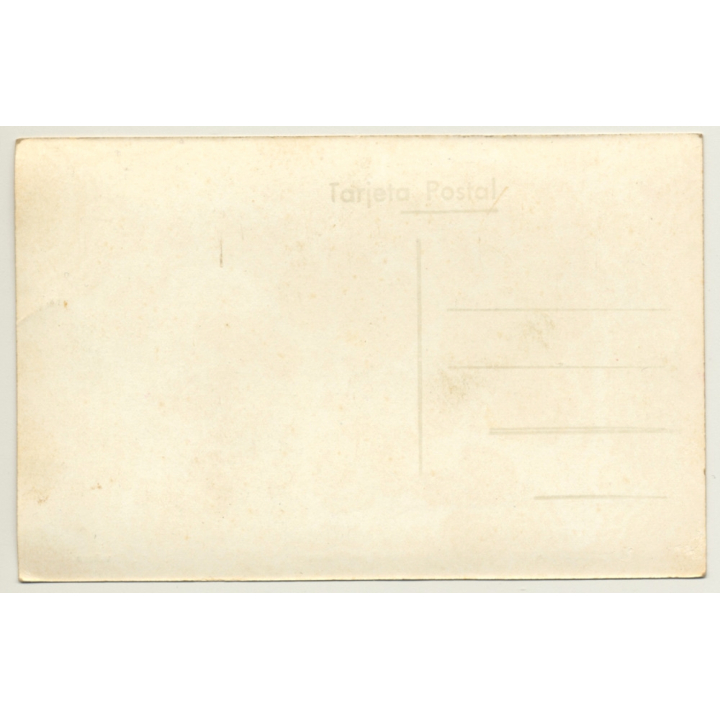 Ibiza / Baleareas: La Ciudad Y El Puerto / Viñets 82 (Vintage RPPC ~1950s)