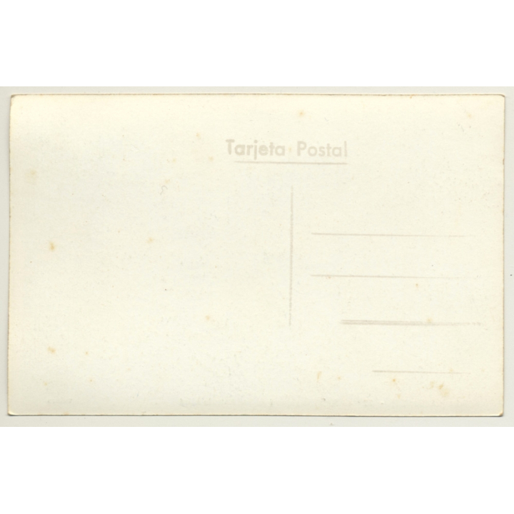 Ibiza / Baleareas: Vista General De San Antonio Abad / Viñets 77 (Vintage RPPC ~1950s)