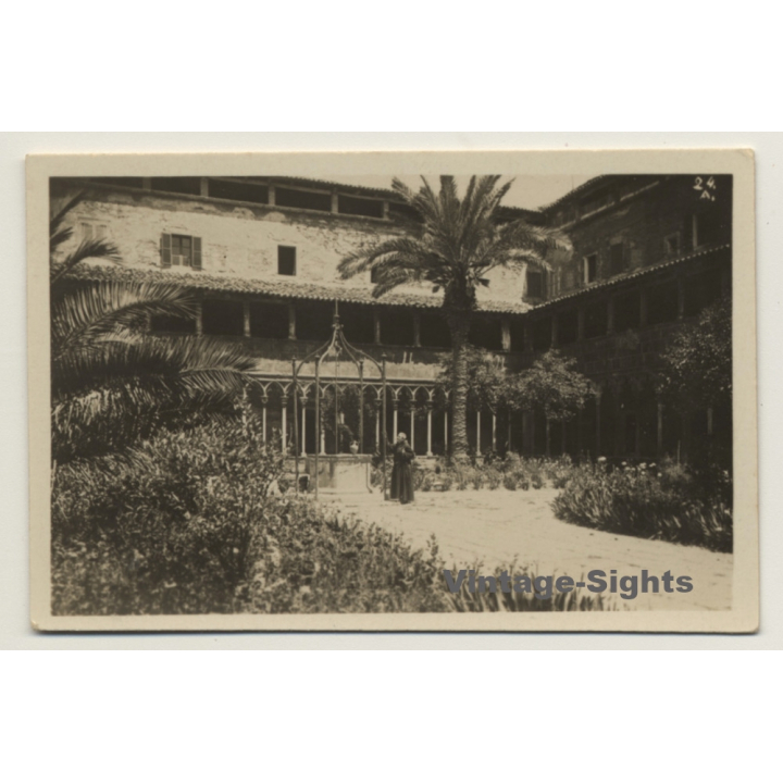 Mallorca / Baleares: Claustro Sant Francesc / Basilica - Monastery (Vintage Photo 1932)