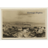 Baleares: View Onto Palma De Mallorca & Port (Vintage Photo 1932)