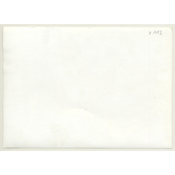 2 Tall Darkhaired Nudes *6 / Floor - Boobs (Vintage Photo GDR 1970s/1980s)