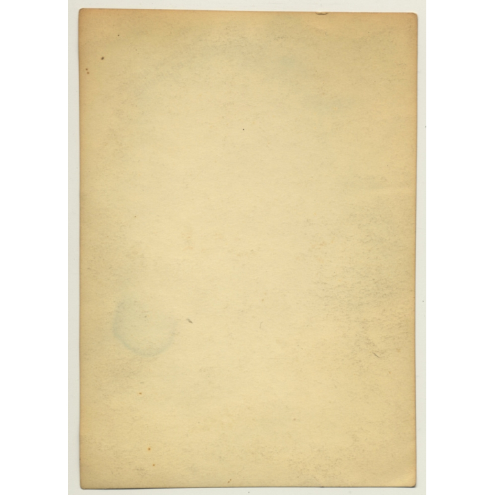 Portrait Of 2 Young Belgian Butchers (Vintage Photo ~1920s/1930s)