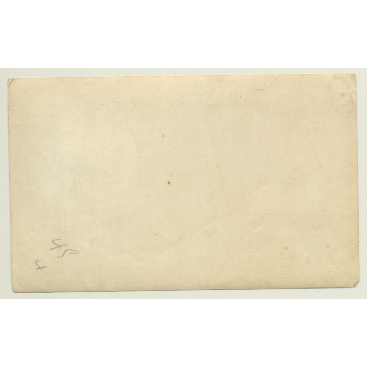 Belgian Workforce In Front Of Metal Lathe (Vintage Photo ~1910s/1920s)