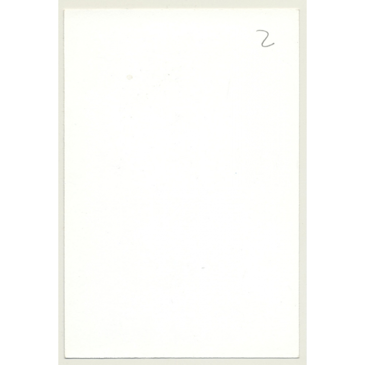 Seductive Blonde Woman In White Lingerie / Stockings (Vintage Photo GDR 1980s)