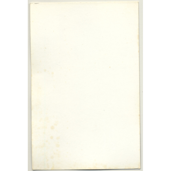 Semi Nude Beauty Opens Wool Cardigan / Big Boobs (Vintage Photo GDR 1980s)