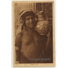 Lehnert & Landrock N° 133: Fillette Arabe / Topless - Ethnic (Vintage PC ~1920s)