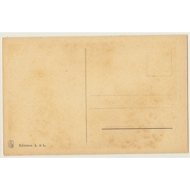 Lehnert & Landrock N° 142: Marabout Dans L'Oasis / Bedouins (Vintage PC ~ 1920s)