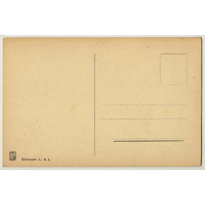 Lehnert & Landrock N° 141: Dans L'Oasis / Bedouins (Vintage PC ~1920s)