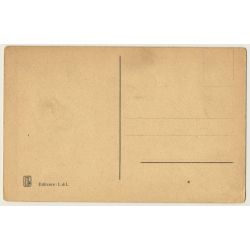 Lehnert & Landrock N° 166: Au Village Arabe / Berber (Vintage PC ~1920s)